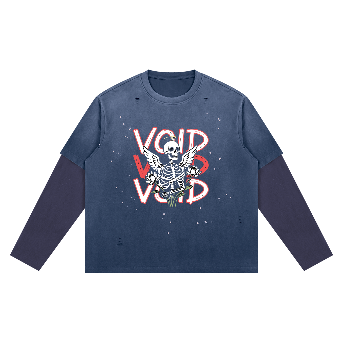 Bloom From Nothing Vintage Wash Distressed
