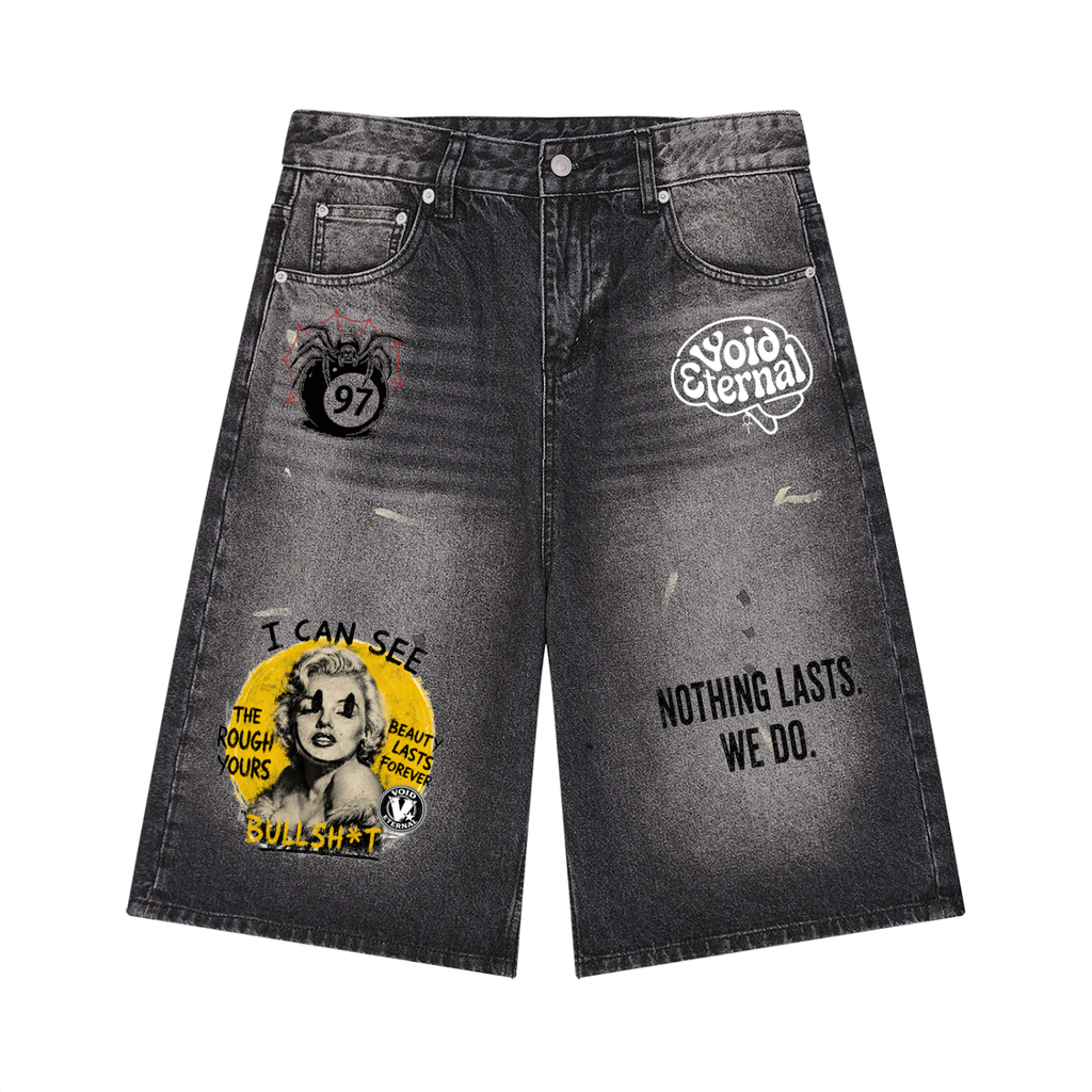 Web Vintage Denim Shorts
