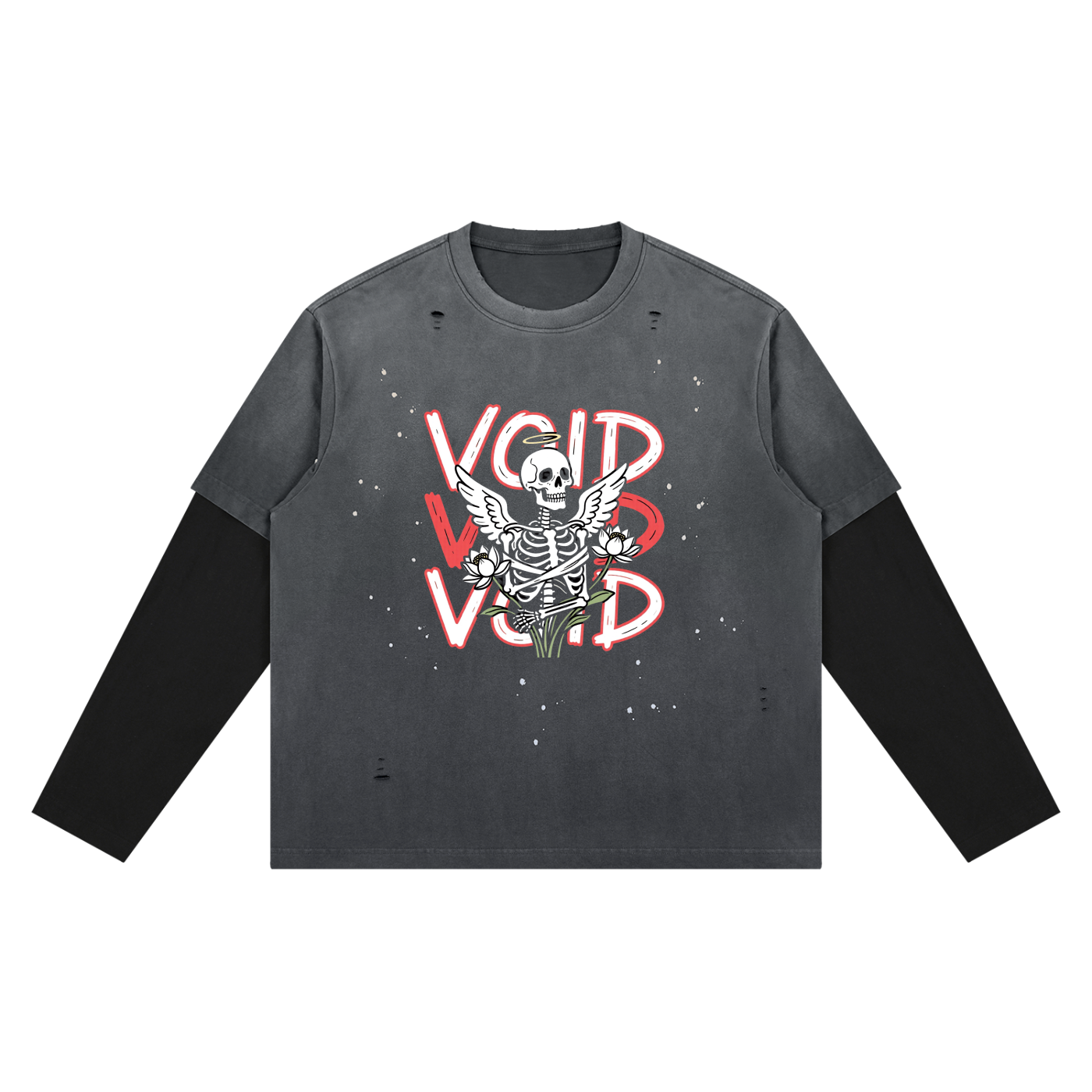 Bloom From Nothing Vintage Wash Distressed